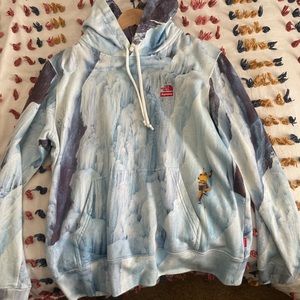 North face supreme hoodie